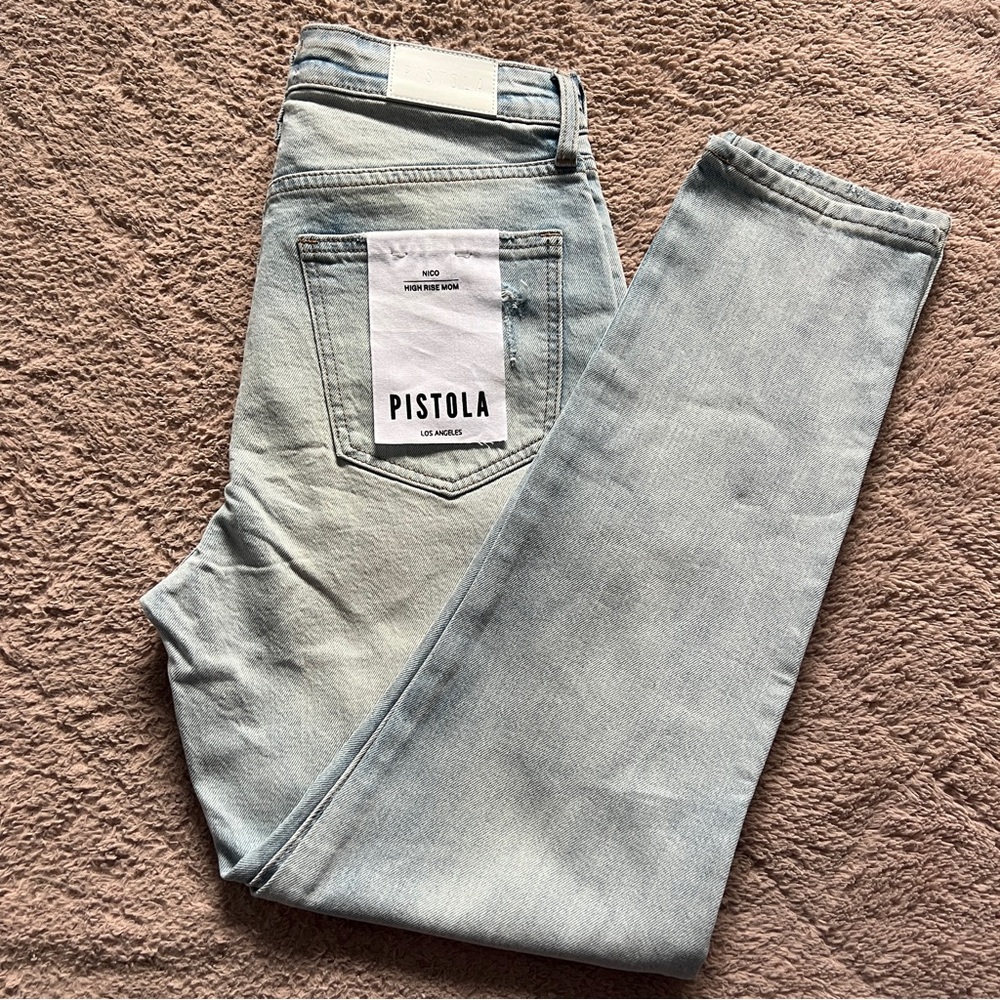 pistola Light Wash High Rise Women’s Jeans